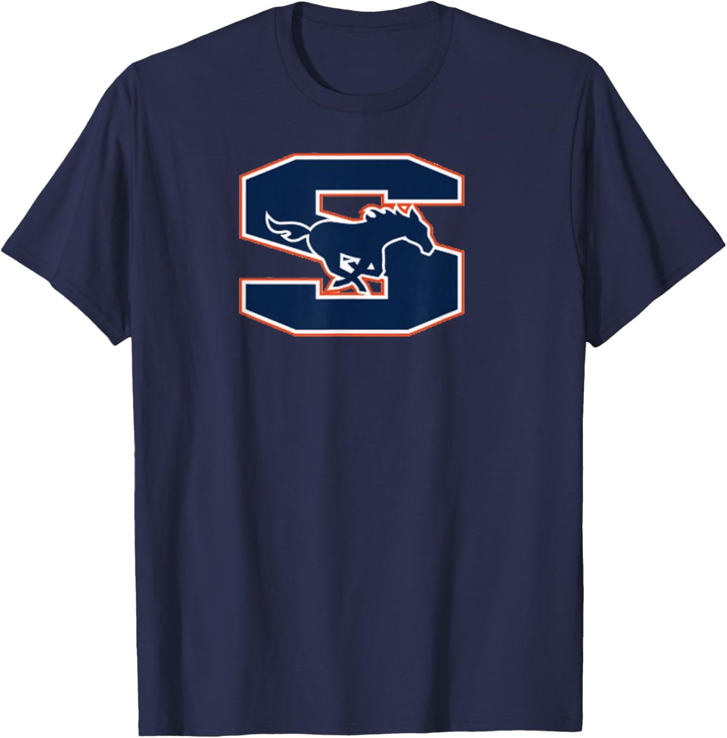 Sachse Mustangs T-Shirt - T-Shirt | Navy
