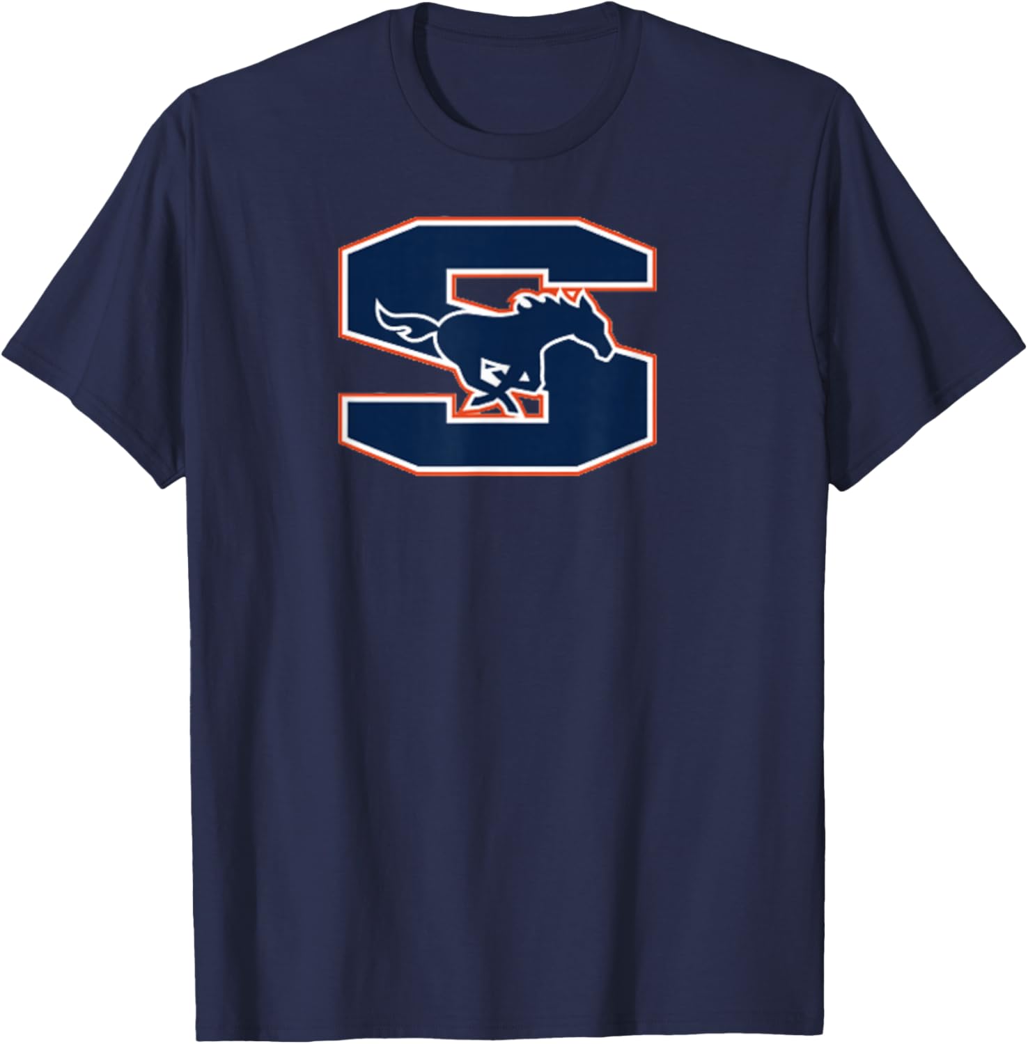 Sachse Mustangs T-Shirt - T-Shirt | Navy
