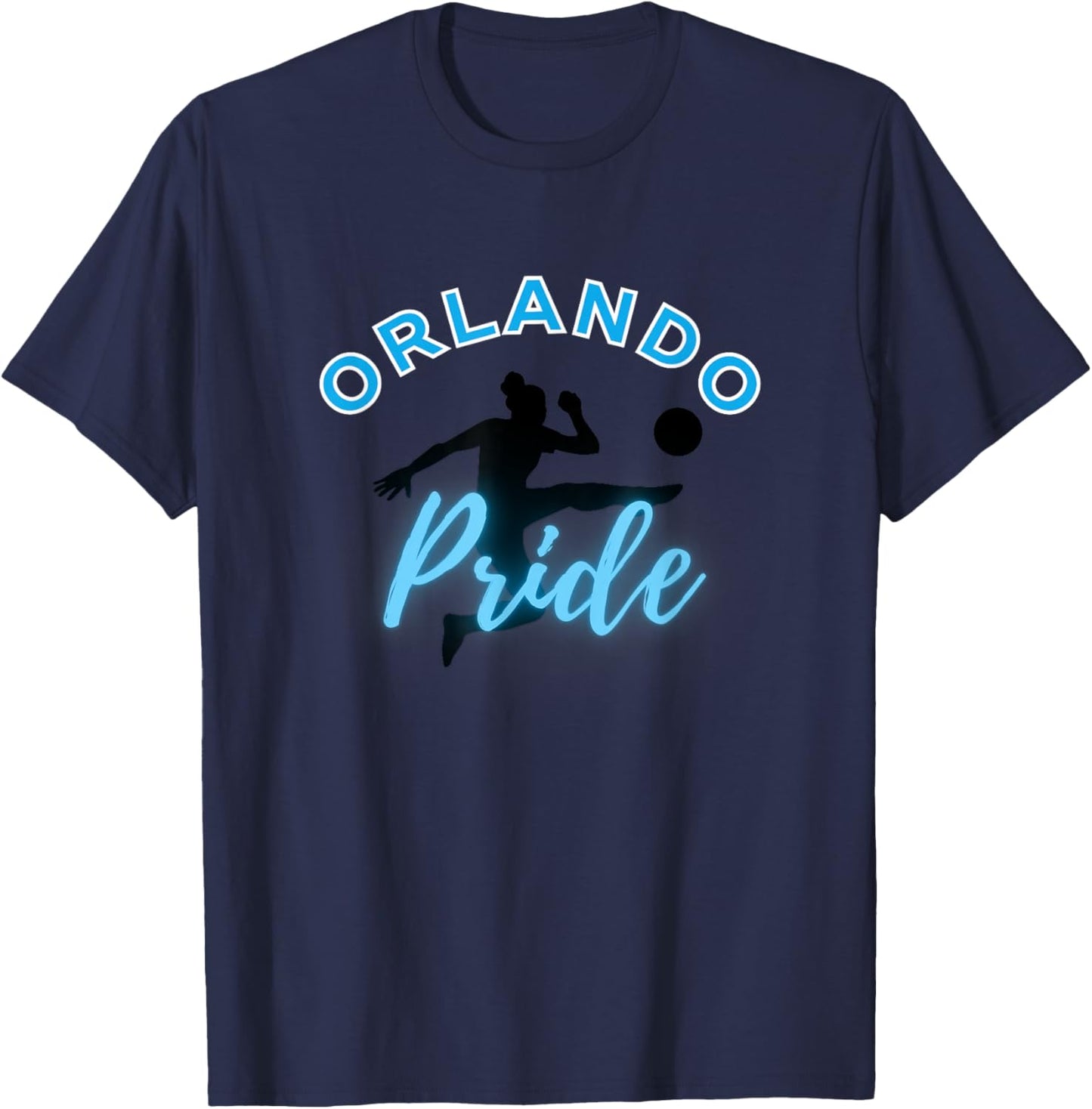 Orlando soccer fan support stadium Show your Pride T-Shirt - T-Shirt | Navy