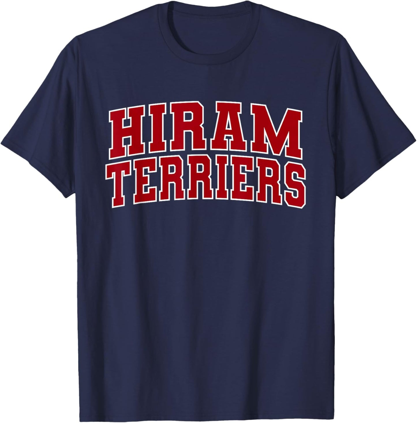 Hiram College Terriers Apparel Sports Fan T-Shirt - T-Shirt | Navy