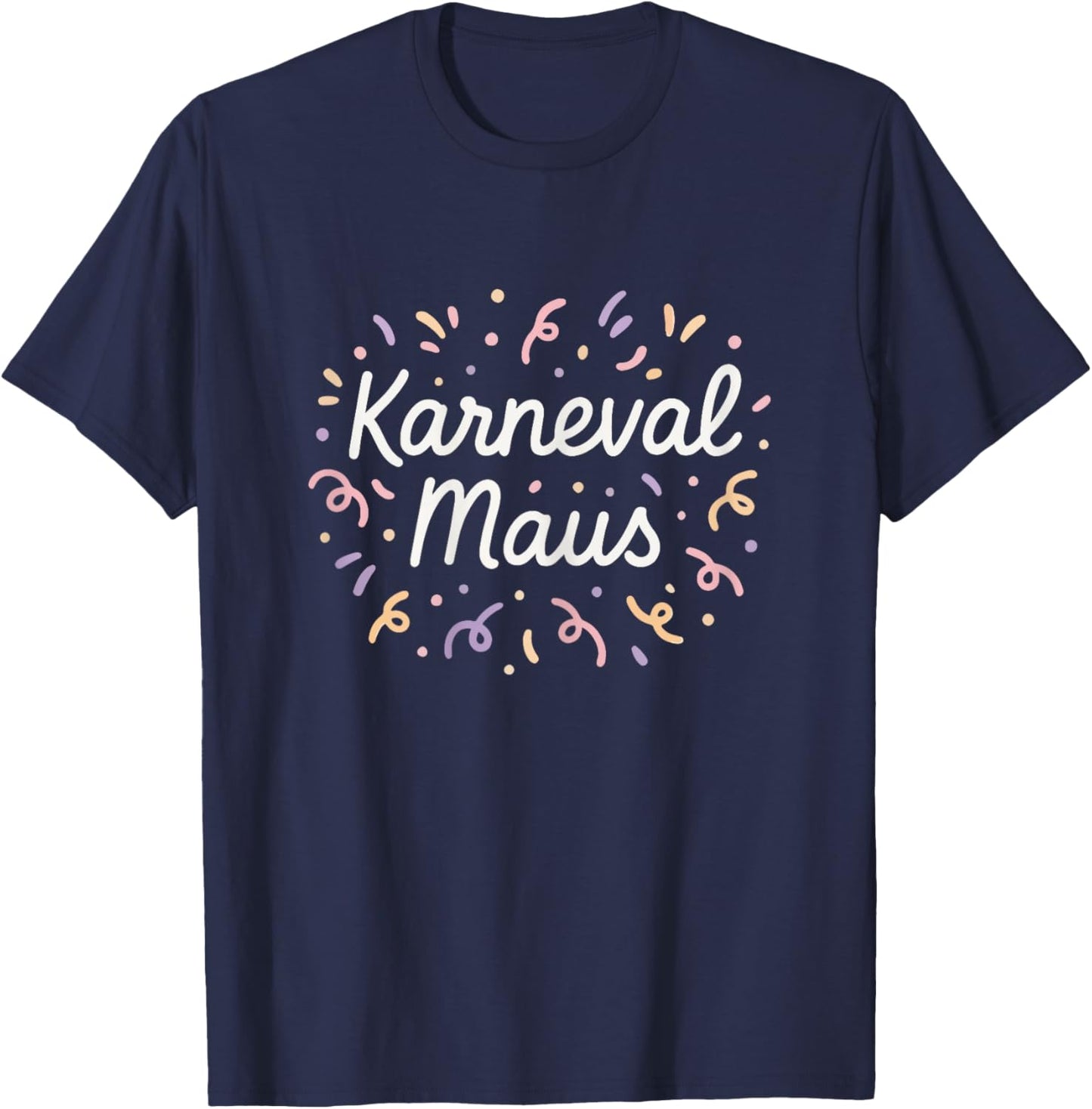 Carnival Mouse Carnival Party Outfit Carnival Fancy Dress T-Shirt - T-Shirt | Navy