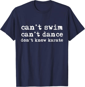 Can't Swim Emo Quote Iconic I'm Not Okay Music Video T-Shirt - T-Shirt | Navy
