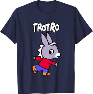 Enfant Trotro : Aventure d'apprentissage Mignon Petit âne T-Shirt - T-Shirt | Navy
