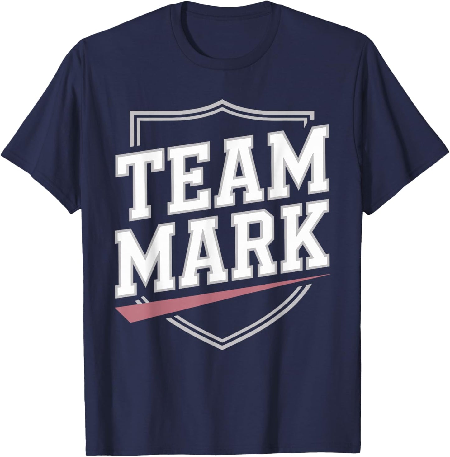 Team Mark Name Support Mark T-Shirt - T-Shirt | Navy