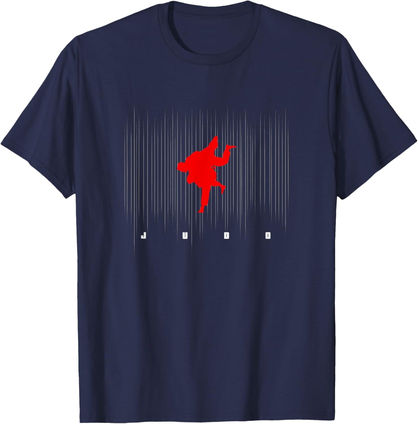 Judo Logo Motif Judo T-Shirt - T-Shirt | Navy