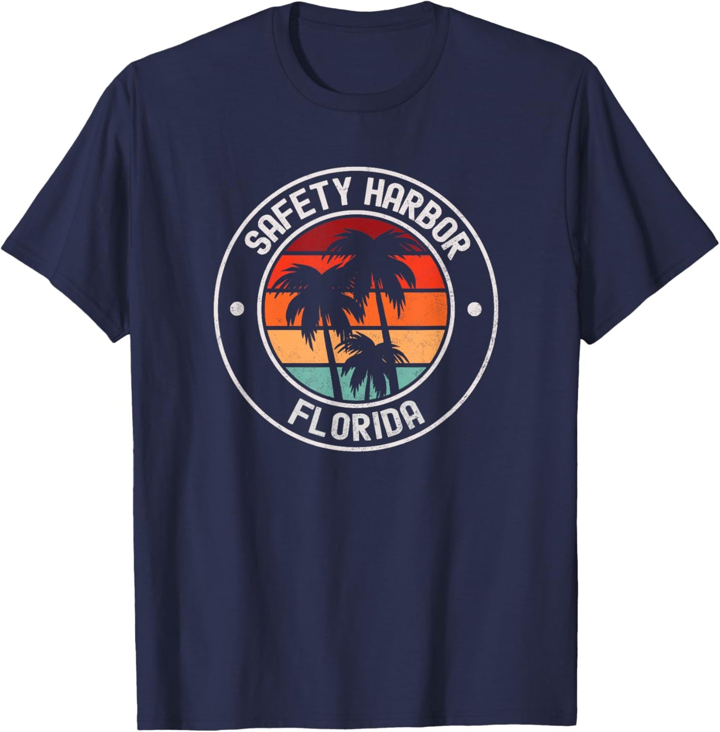 Safety Harbor Florida T-Shirt - T-Shirt | Navy