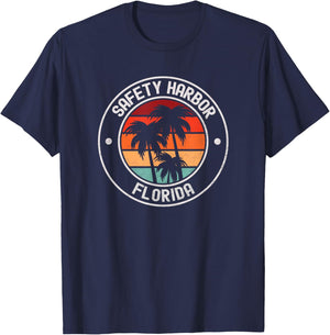 Safety Harbor Florida T-Shirt - T-Shirt | Navy