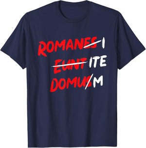 Romanes Eunt ITE Domus Apparel T-Shirt - T-Shirt | Navy