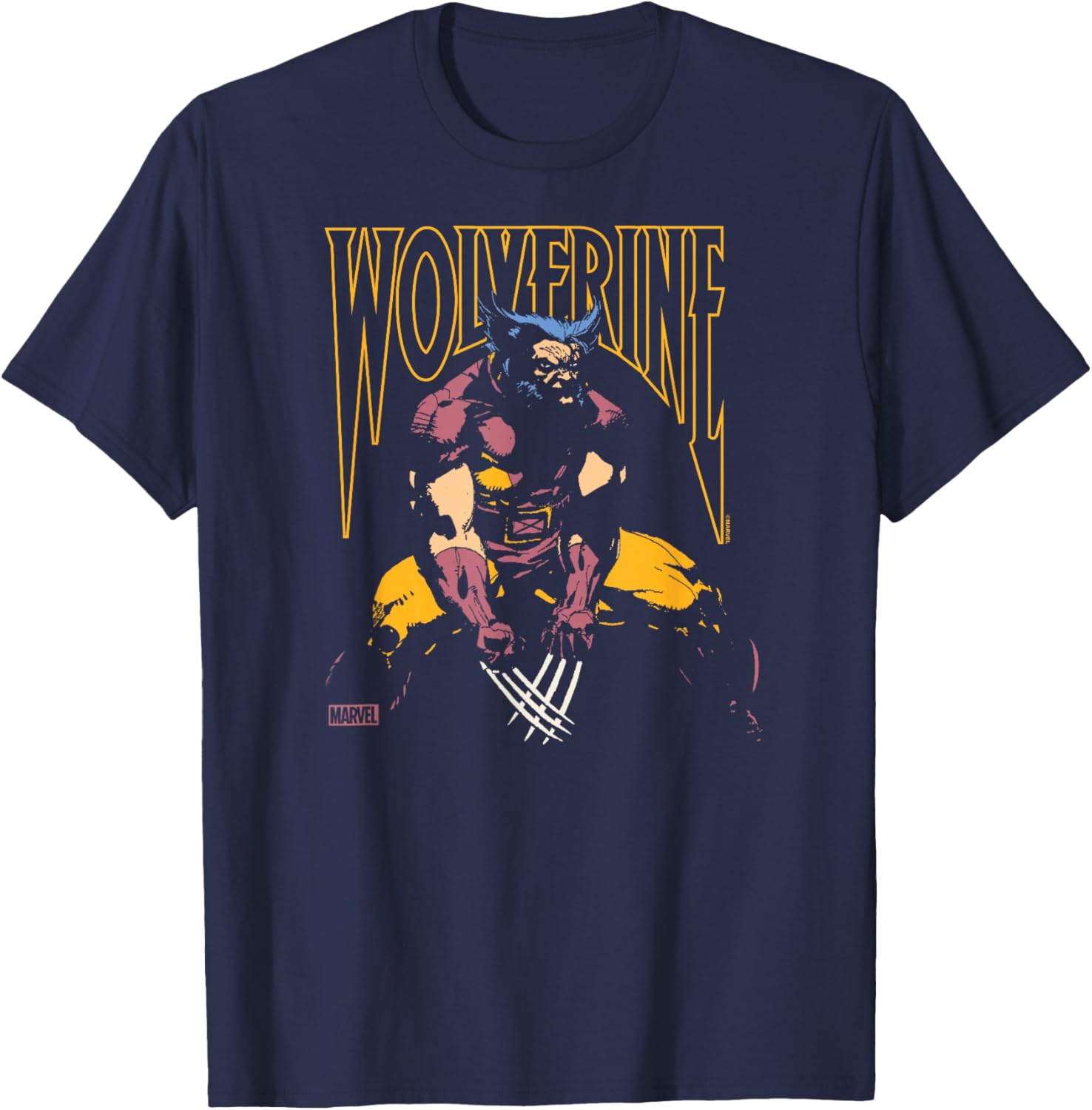 Wolverine - Silhouette T-Shirt - T-Shirt | Navy