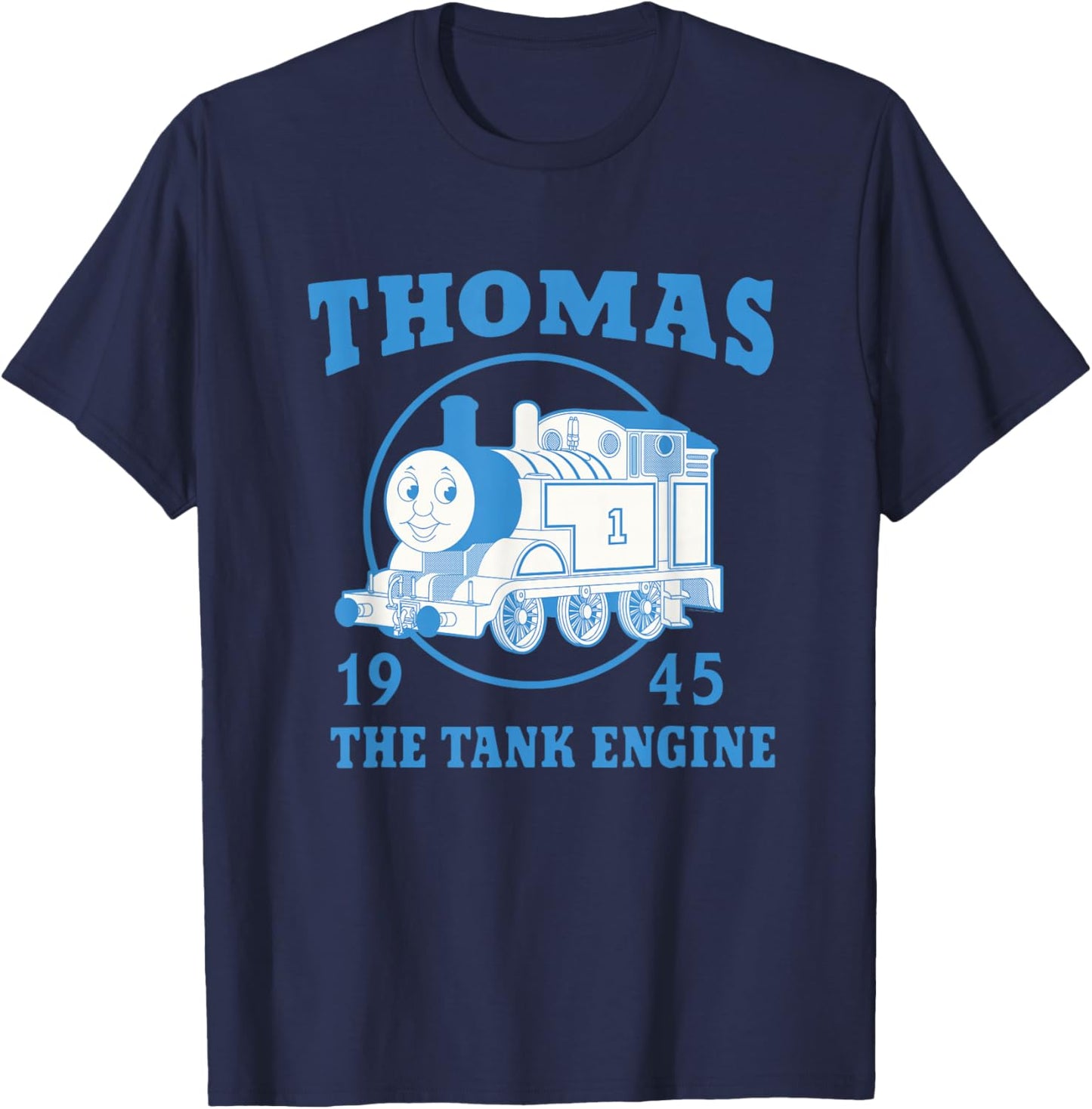 Thomas & Friends - Vintage Blue Thomas the Tank Engine T-Shirt - T-Shirt | Navy