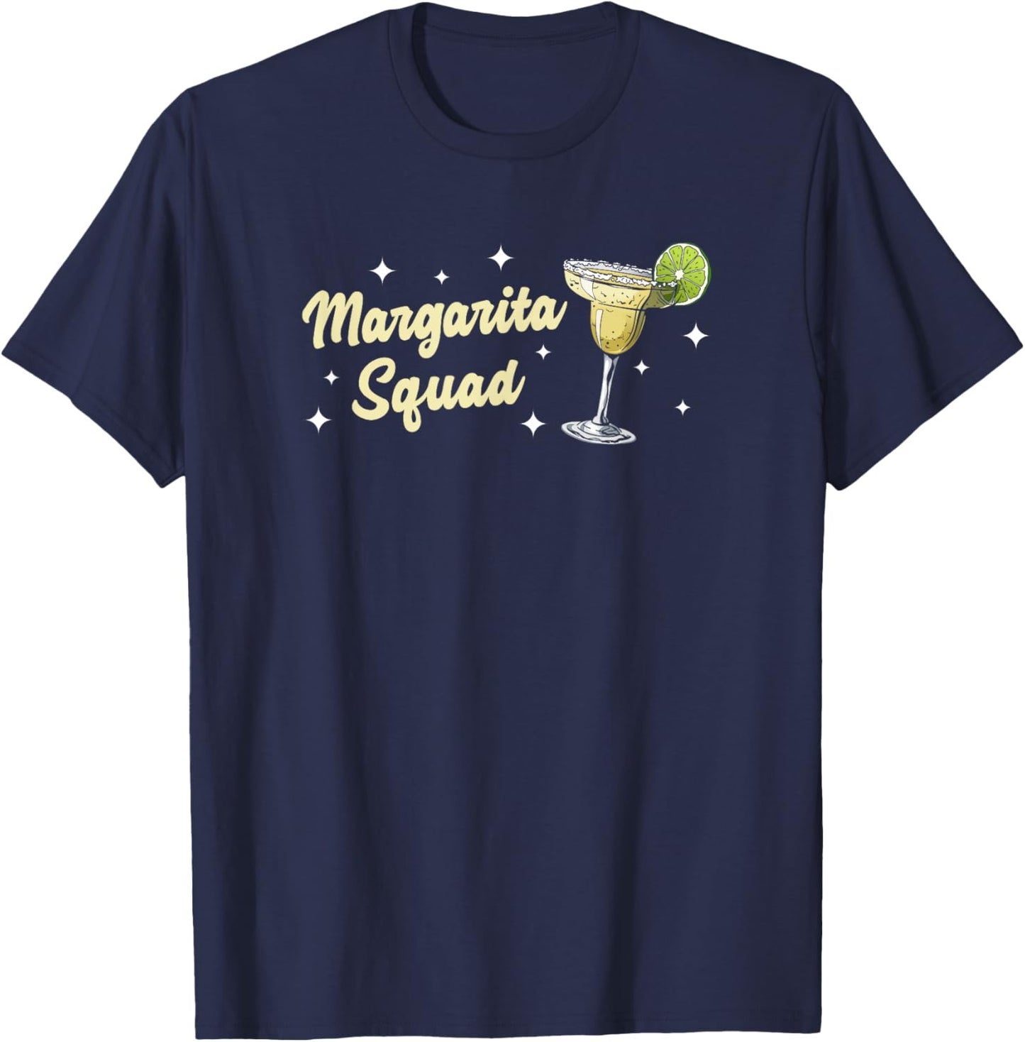 Margarita Squad Adult Men and Cinco de Mayo T-Shirt - T-Shirt | Navy