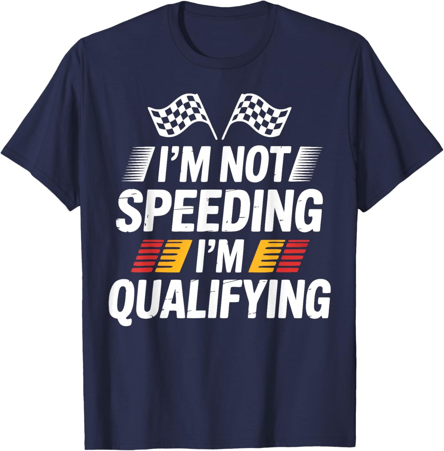 Go Kart Racer Qualifying Racing Karting T-Shirt - T-Shirt | Navy