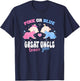 Pink Or Blue Great Uncle Loves You Baby Gender Reveal Party T-Shirt - T-Shirt | Navy