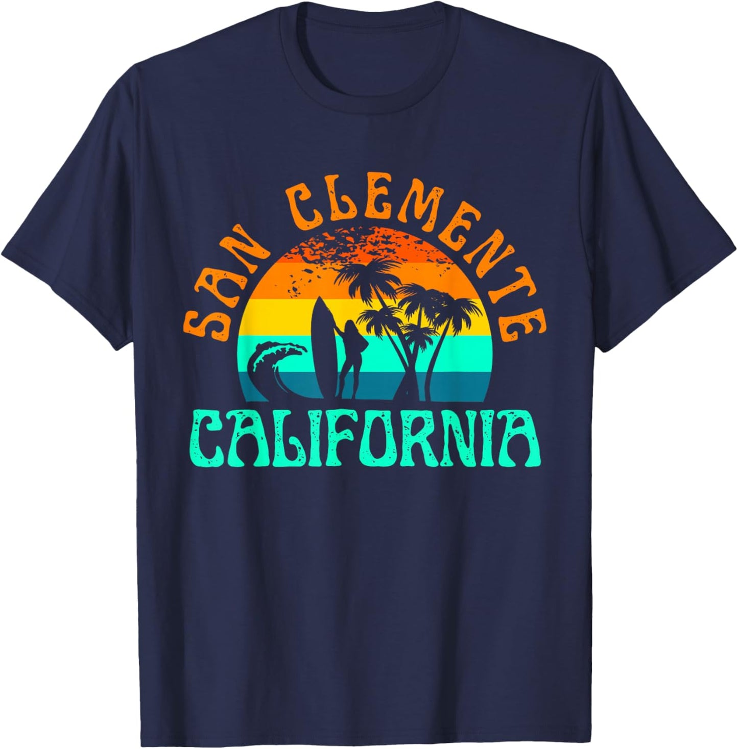 San Clemente T-Shirt - T-Shirt | Navy