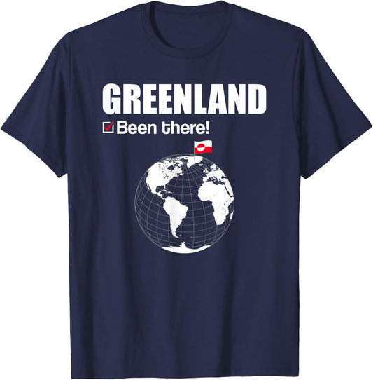 Greenland Been There Icebear Compass Greenland T-Shirt - T-Shirt | Navy