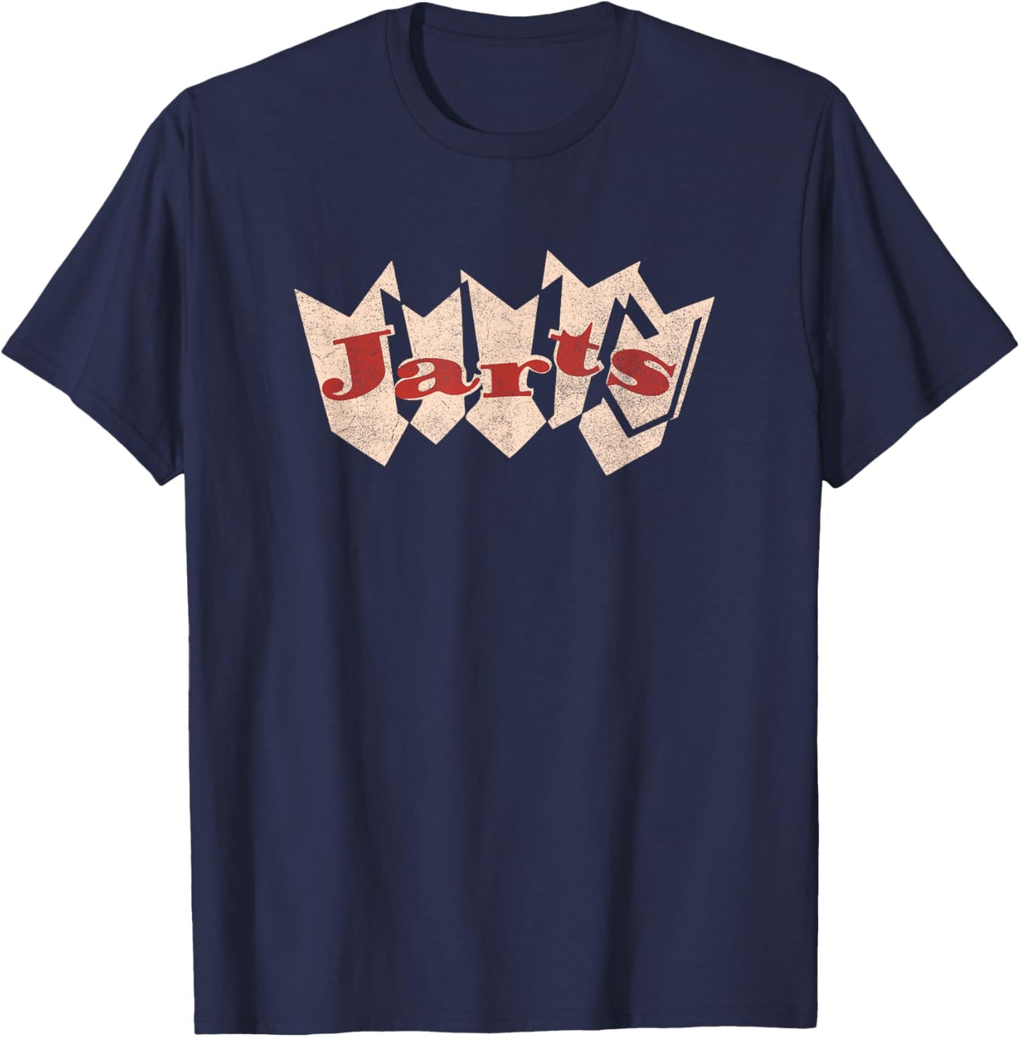 Jarts Lawn Darts Retro 70s 80s Game Throwback Funny Vintage T-Shirt - T-Shirt | Navy