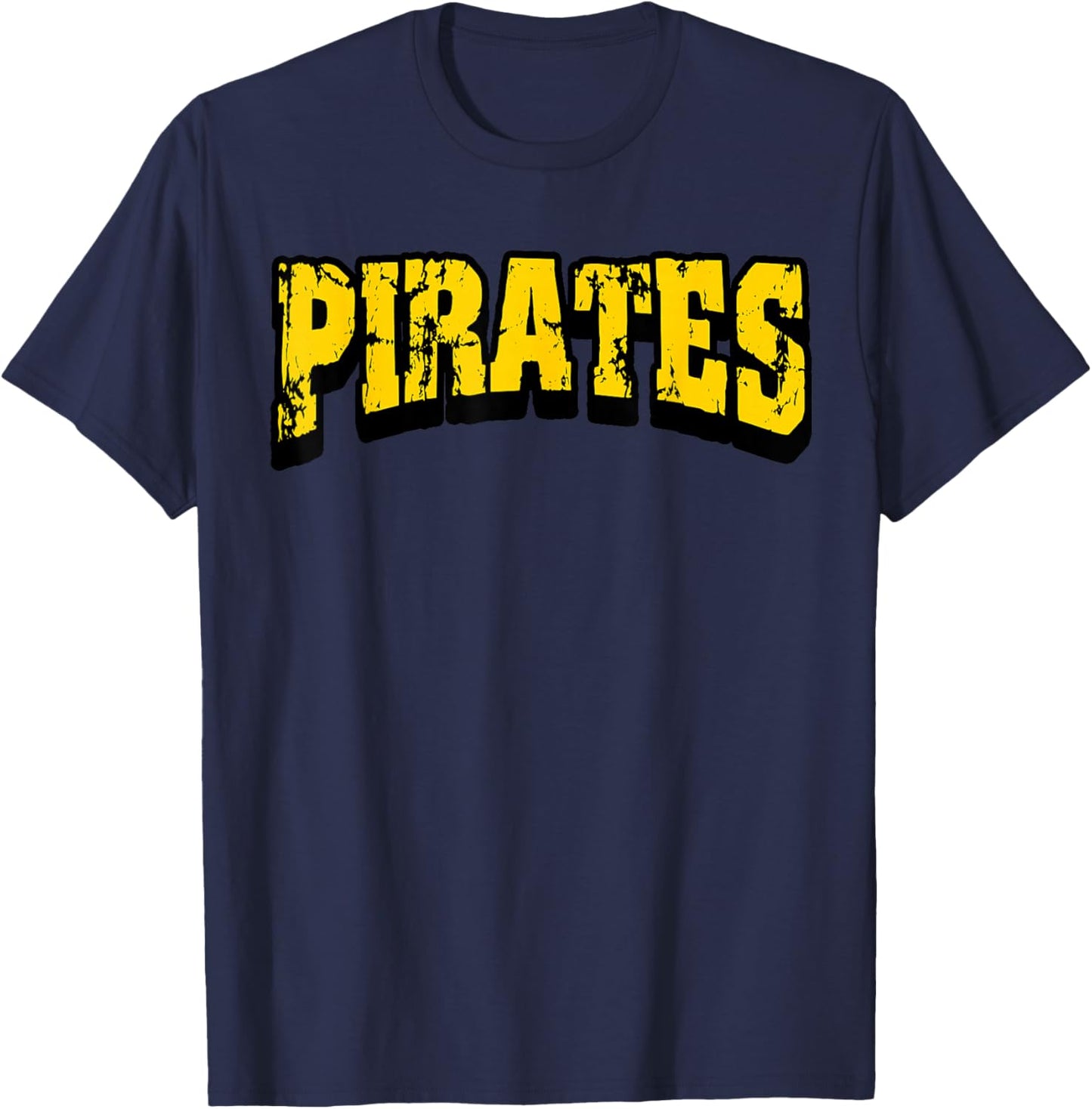 Pirates Back to School Spirit GY T-Shirt - T-Shirt | Navy