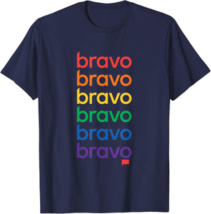 Bravo Pride Officially Licensed T-Shirt - T-Shirt | Navy