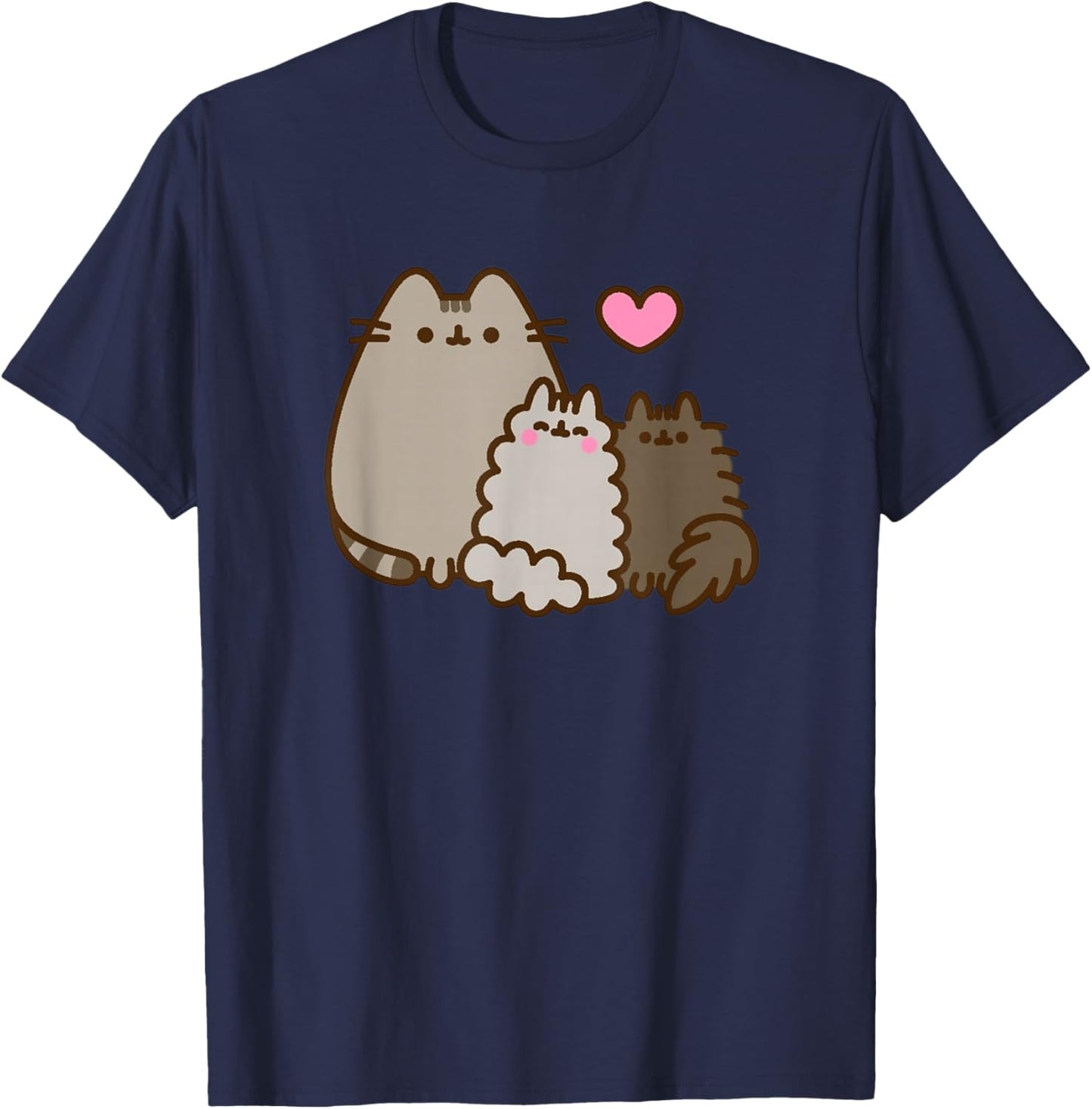 Pusheen Stormy & Pip T-Shirt - T-Shirt | Navy