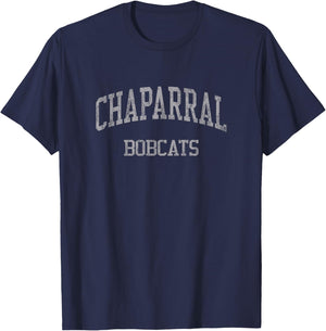 Chaparral High School HS Killeen TX Vintage Sports T-Shirt - T-Shirt | Navy