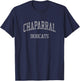 Chaparral High School HS Killeen TX Vintage Sports T-Shirt - T-Shirt | Navy