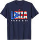 Puerto Rican flag Loíza Puerto Rico T-Shirt - T-Shirt | Navy