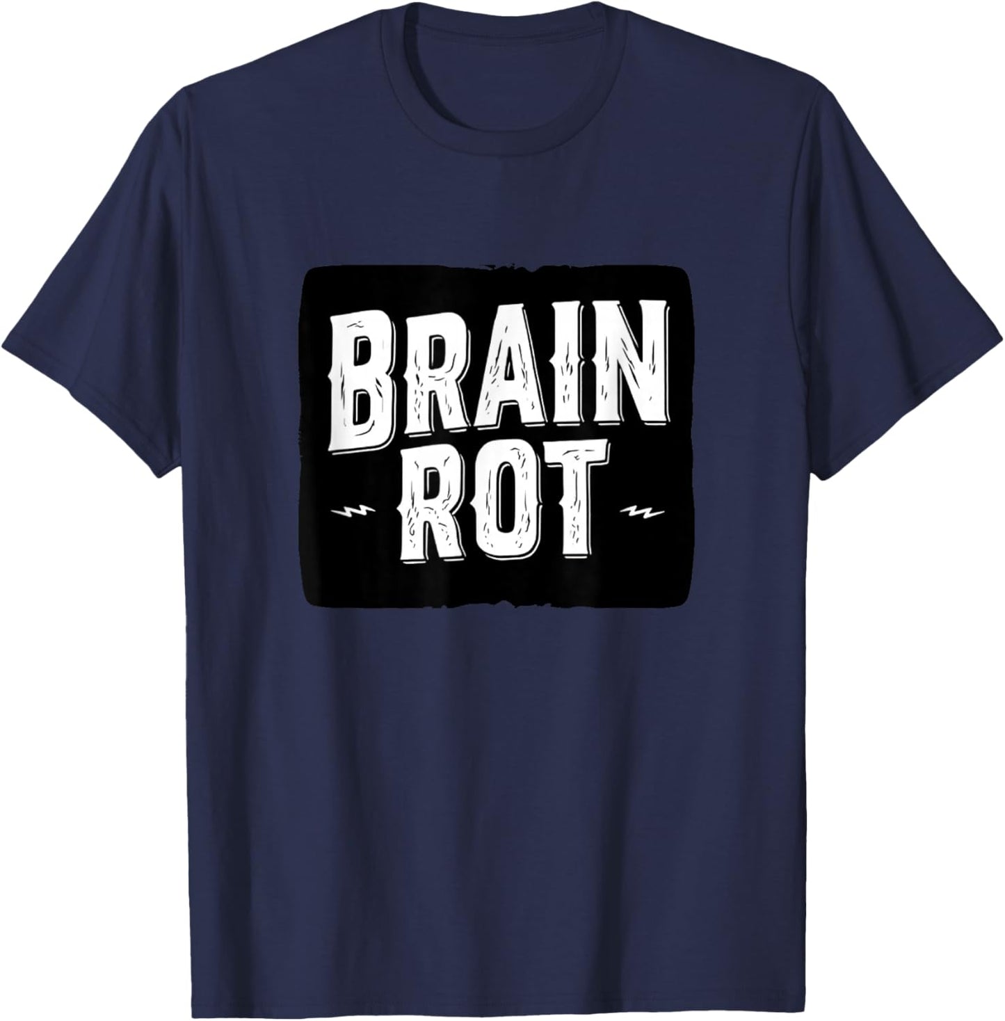 Nice Brain Rot Speech Costume T-Shirt - T-Shirt | Navy