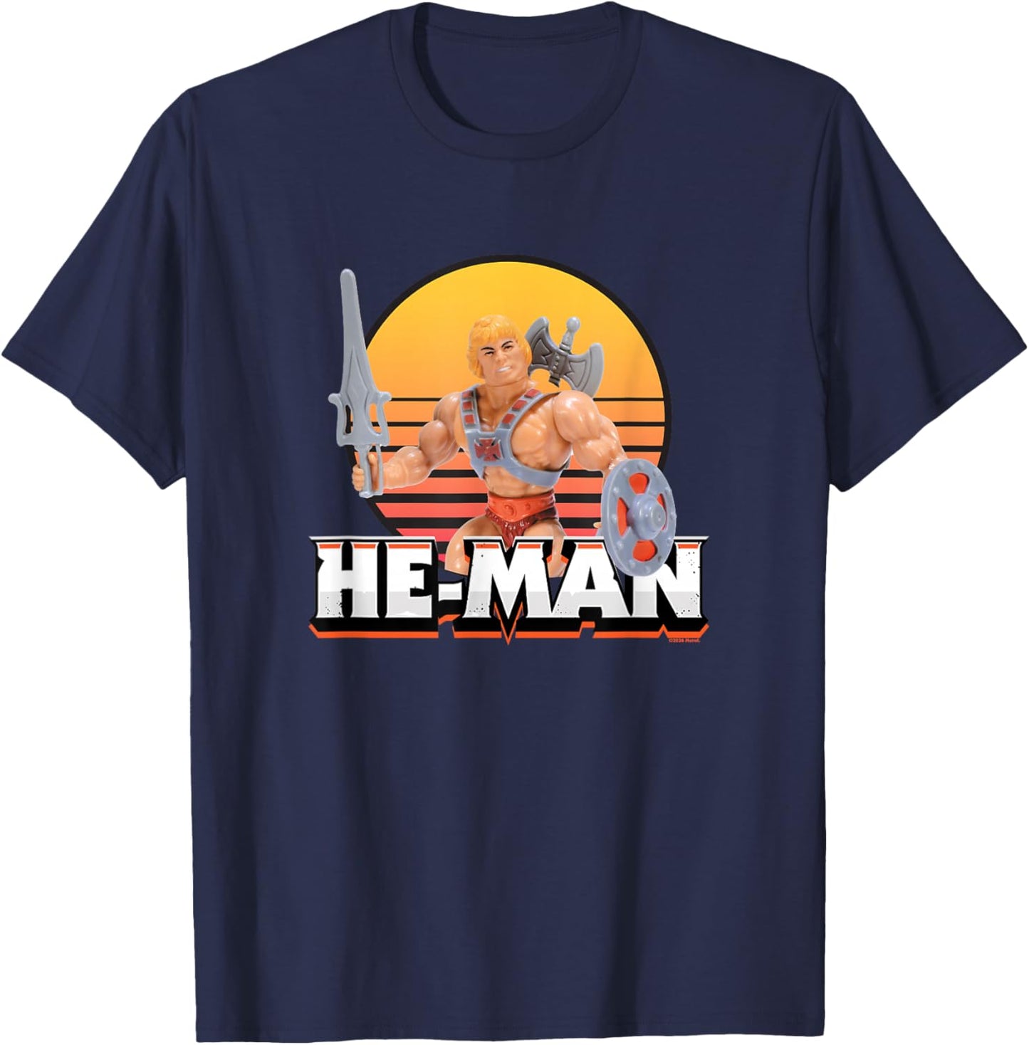 Meister des Universums Klassiker He-Man T-Shirt - T-Shirt | Navy