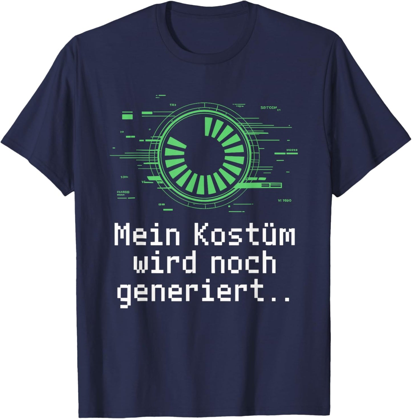 Costume Will Still Generate Carnival Fancy Dress Costume Replacement T-Shirt - T-Shirt | Navy
