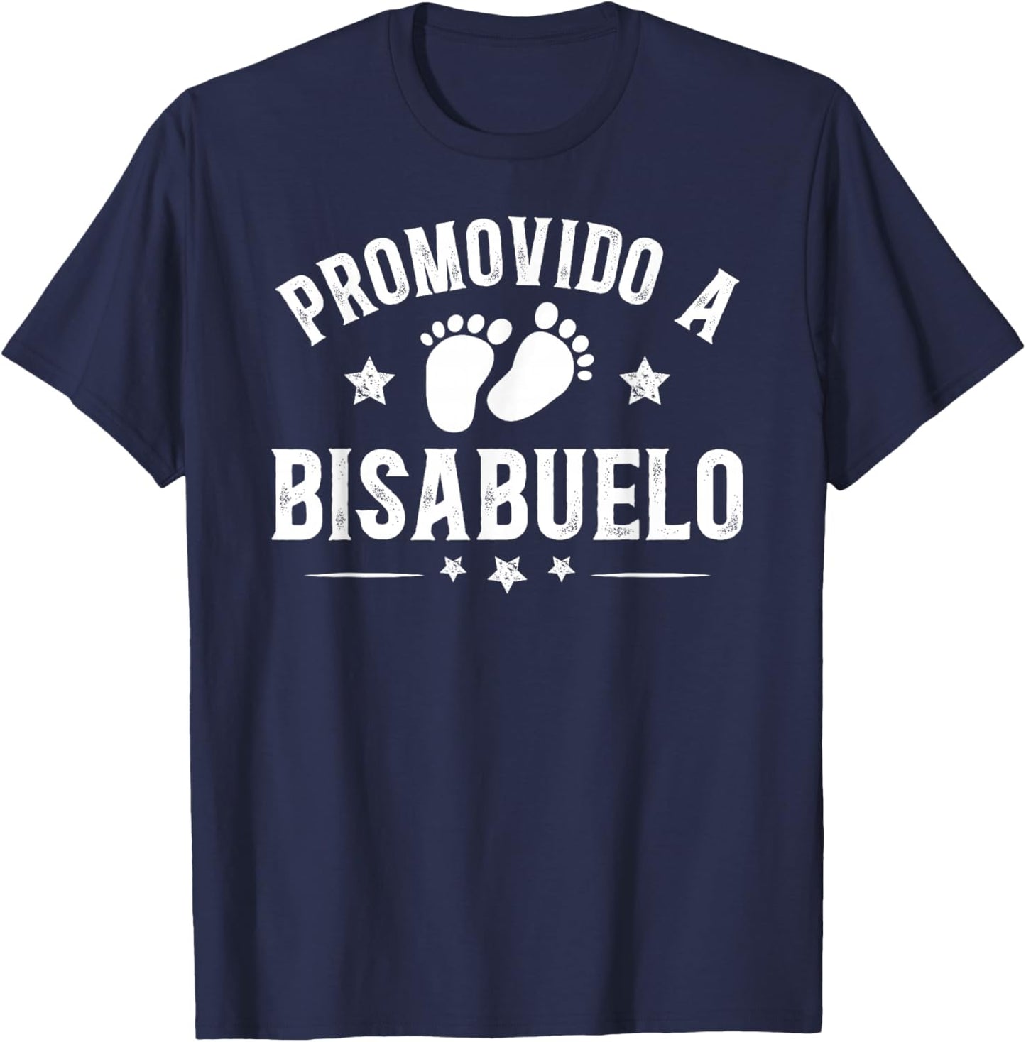 Promovido A Bisabuelo Great Grandpa Bisabuelo T-Shirt - T-Shirt | Navy