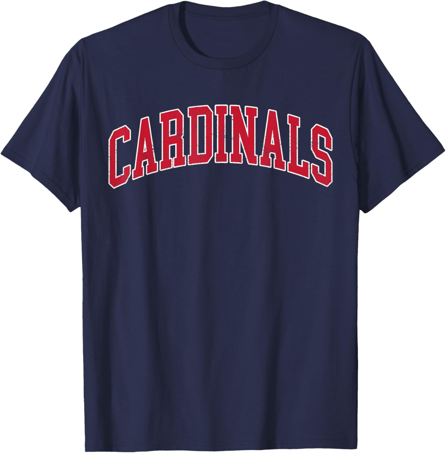 Cardinals - Throwback Design - Classic T-Shirt - T-Shirt | Navy