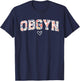 Cute OBGYN Obstetrics And Gynecology -Adults Black Small Classic T-Shirt - T-Shirt | Navy