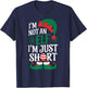 I'm Not an Elf, I'm Just Short Christmas Xmas Men Women Kid T-Shirt - T-Shirt | Navy