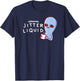 Threadless Nathan W. Pyle Jitter Liquid Graphic T-Shirt - T-Shirt | Navy