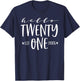 Hello Twenty One Est 2005 21st Birthday Women 21-Year-Old T-Shirt - T-Shirt | Navy
