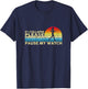 Vintage If I Collapse Please Pause My Watch Funny Running T-Shirt - T-Shirt | Navy