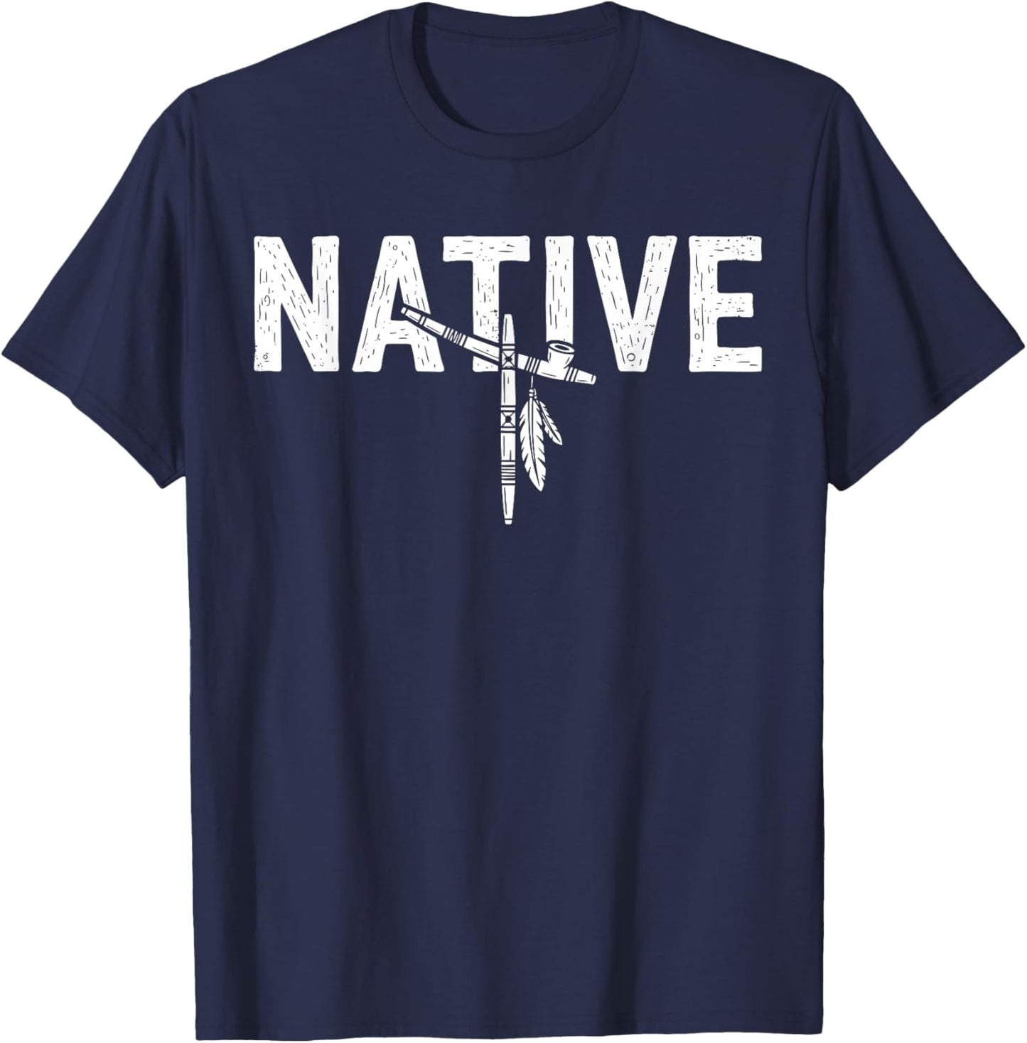 Native Indian American Day Pride Indigenous Native American T-Shirt - T-Shirt | Navy