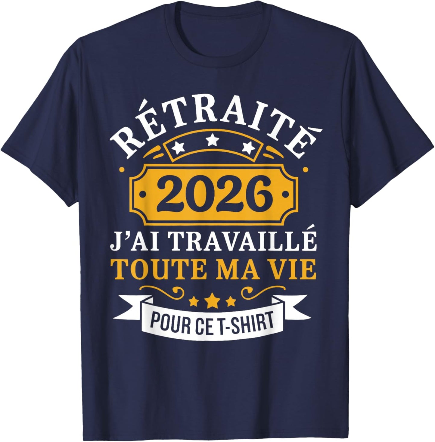 The Legend Retires 2026 Retired 2026 T-Shirt - T-Shirt | Navy