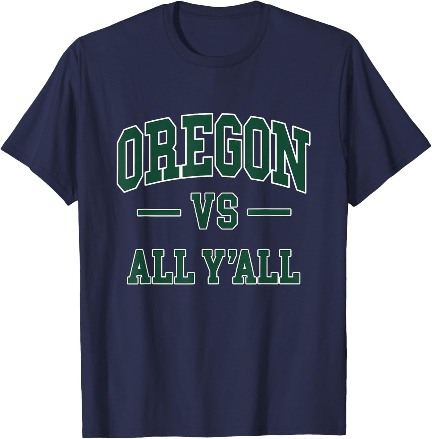 Oregon - Throwback Design - Classic T-Shirt - T-Shirt | Navy