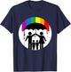Rainbow Patriot Umbrella T-Shirt - T-Shirt | Navy