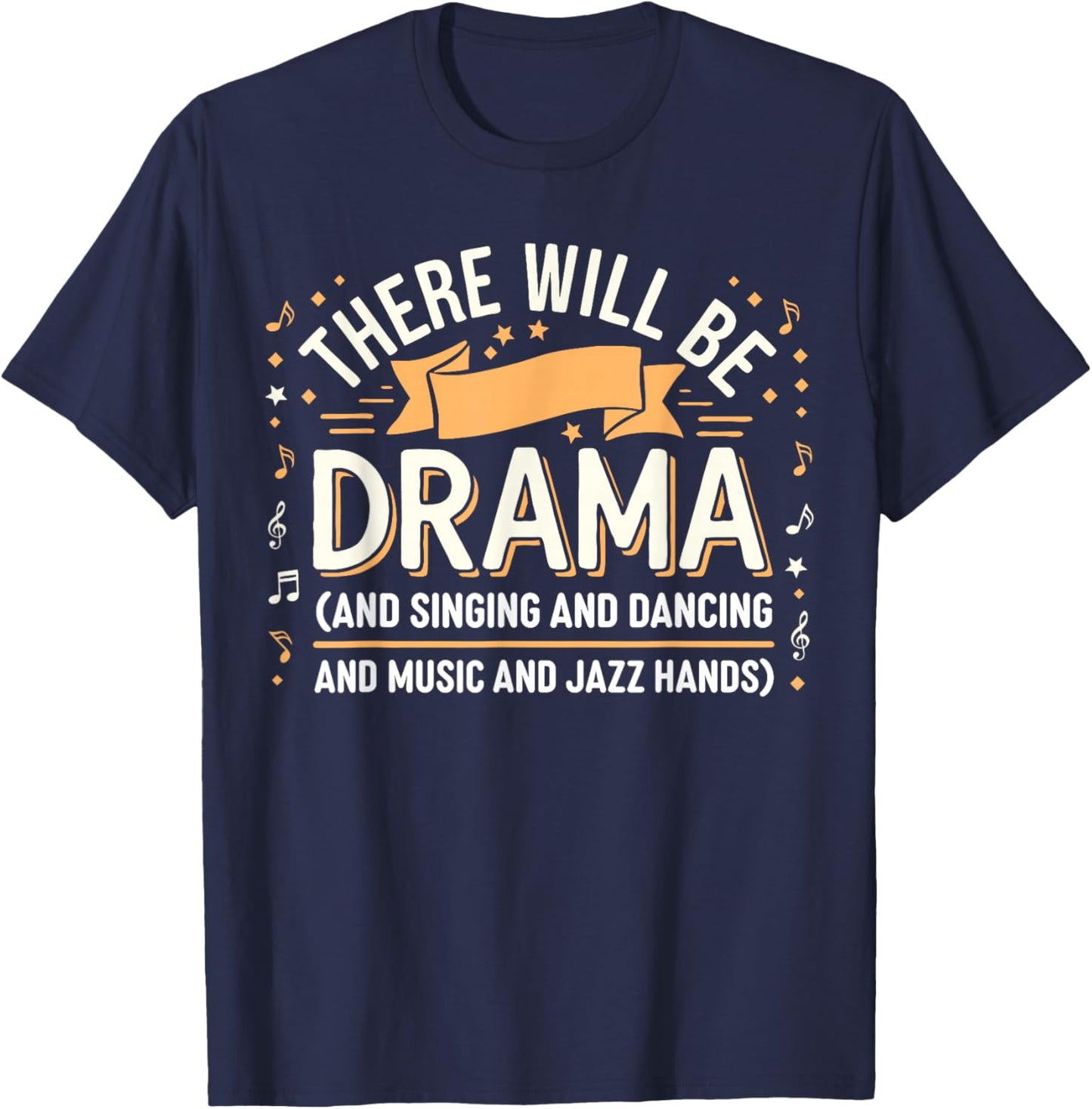 Musical Theater Stage Manager Theatre T-Shirt - T-Shirt | Navy