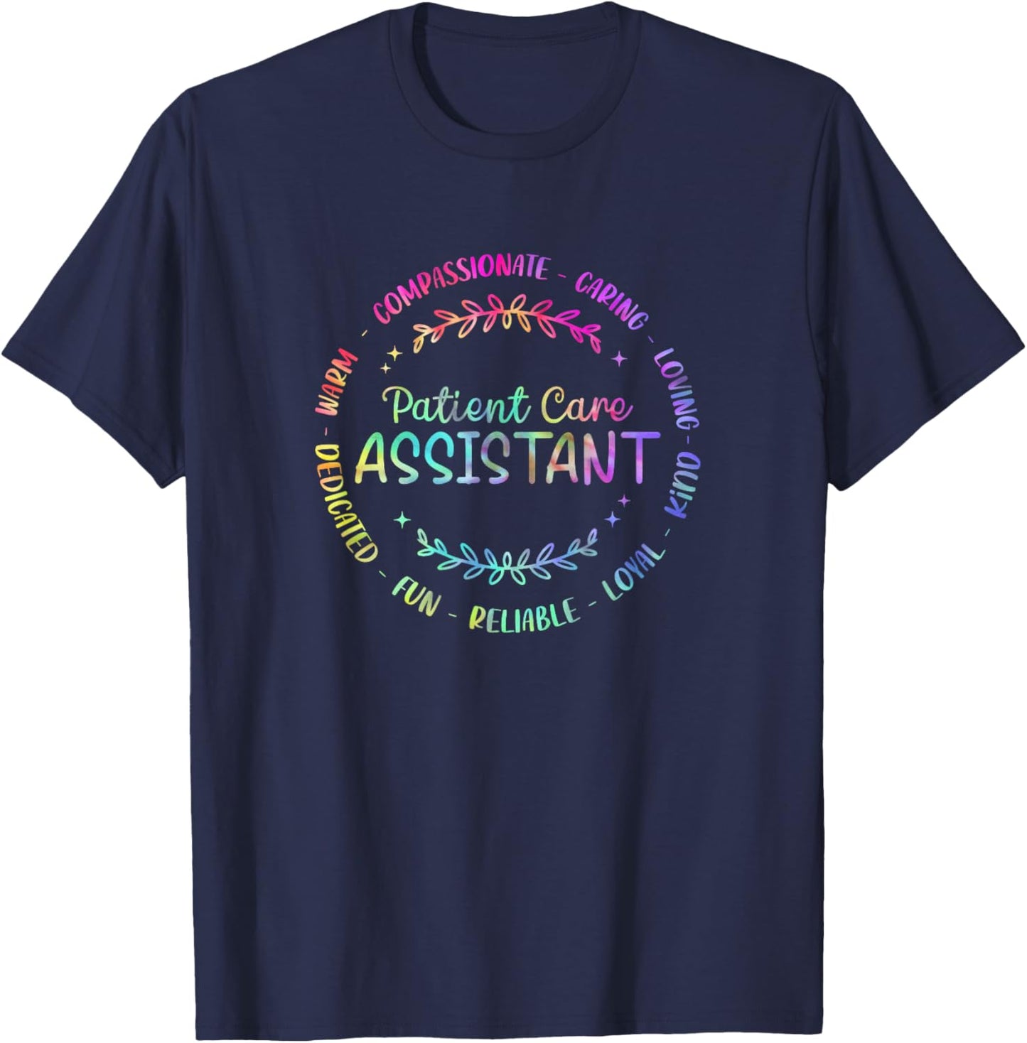 Patient Care Assistant PCA Appreciation Week Healthcare T-Shirt - T-Shirt | Navy