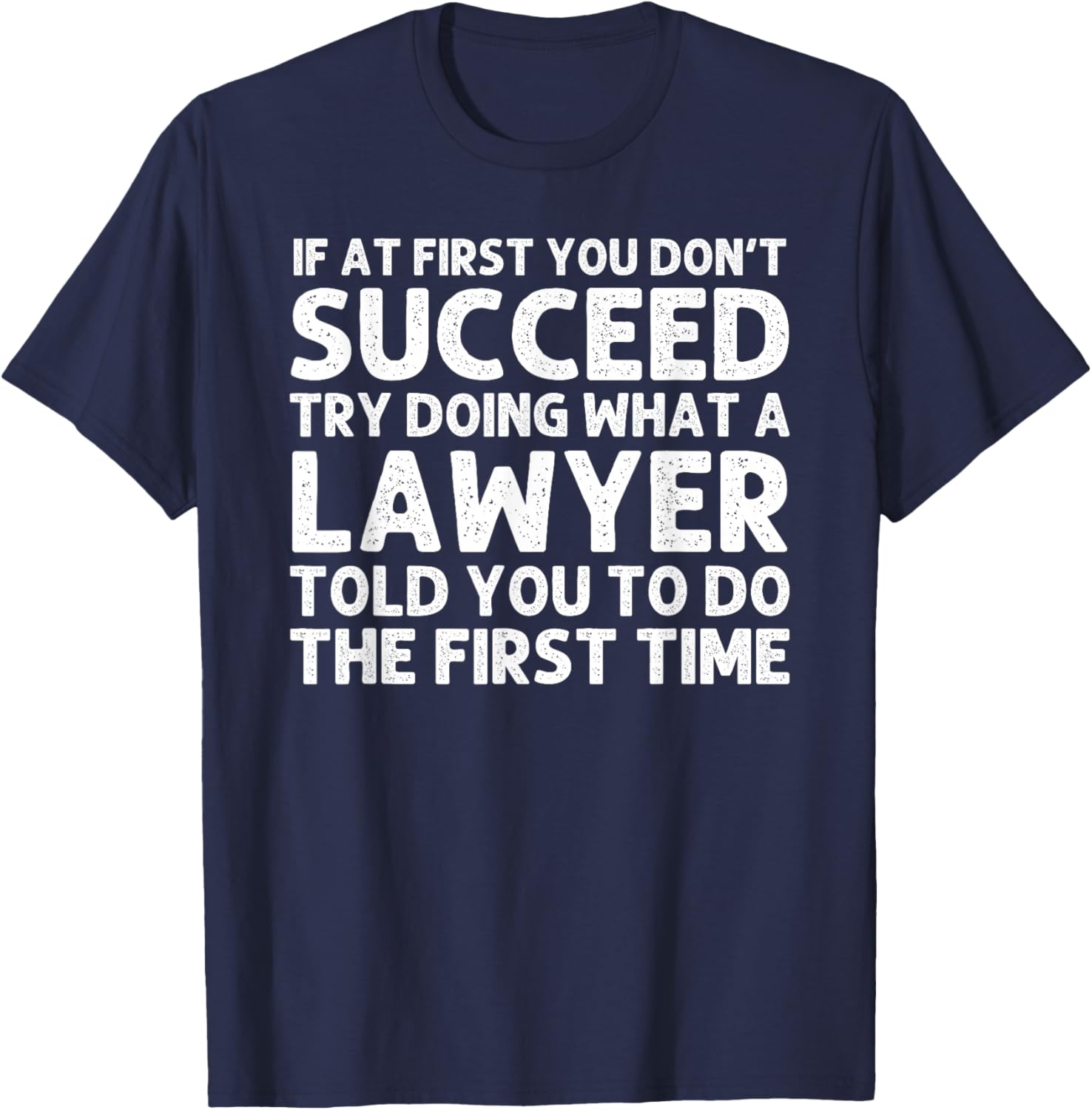 Lawyer Design Women Law Student Attorney Law School T-Shirt - T-Shirt | Navy