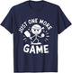 Just One More Game Pickleball T-Shirt - T-Shirt | Navy