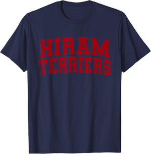 Hiram College Terriers Apparel Sports Fan T-Shirt - T-Shirt | Navy