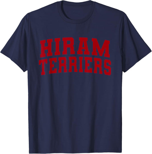 Hiram College Terriers Apparel Sports Fan T-Shirt - T-Shirt | Navy