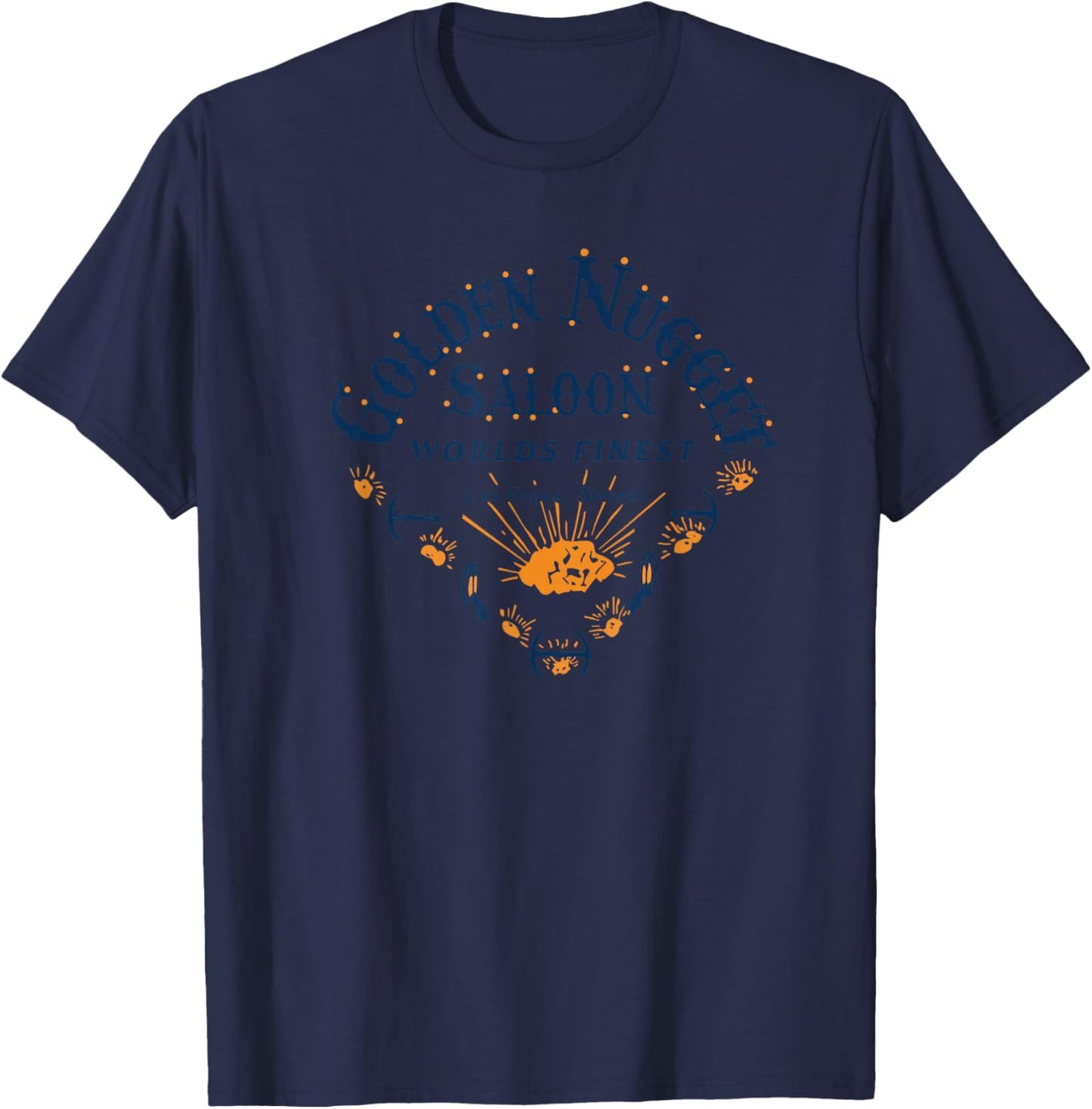 Golden Nugget Saloon Vintage Las Vegas , Women T-Shirt - T-Shirt | Navy