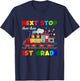 Next Stop 1st Grade Trains Kindergarten Graduate T-Shirt - T-Shirt | Navy