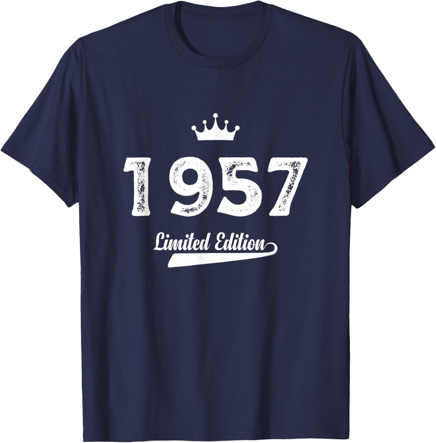 Édition Limitée 1957 Cadeau Anniversaire Homme Femme Vintage T-Shirt - T-Shirt | Navy