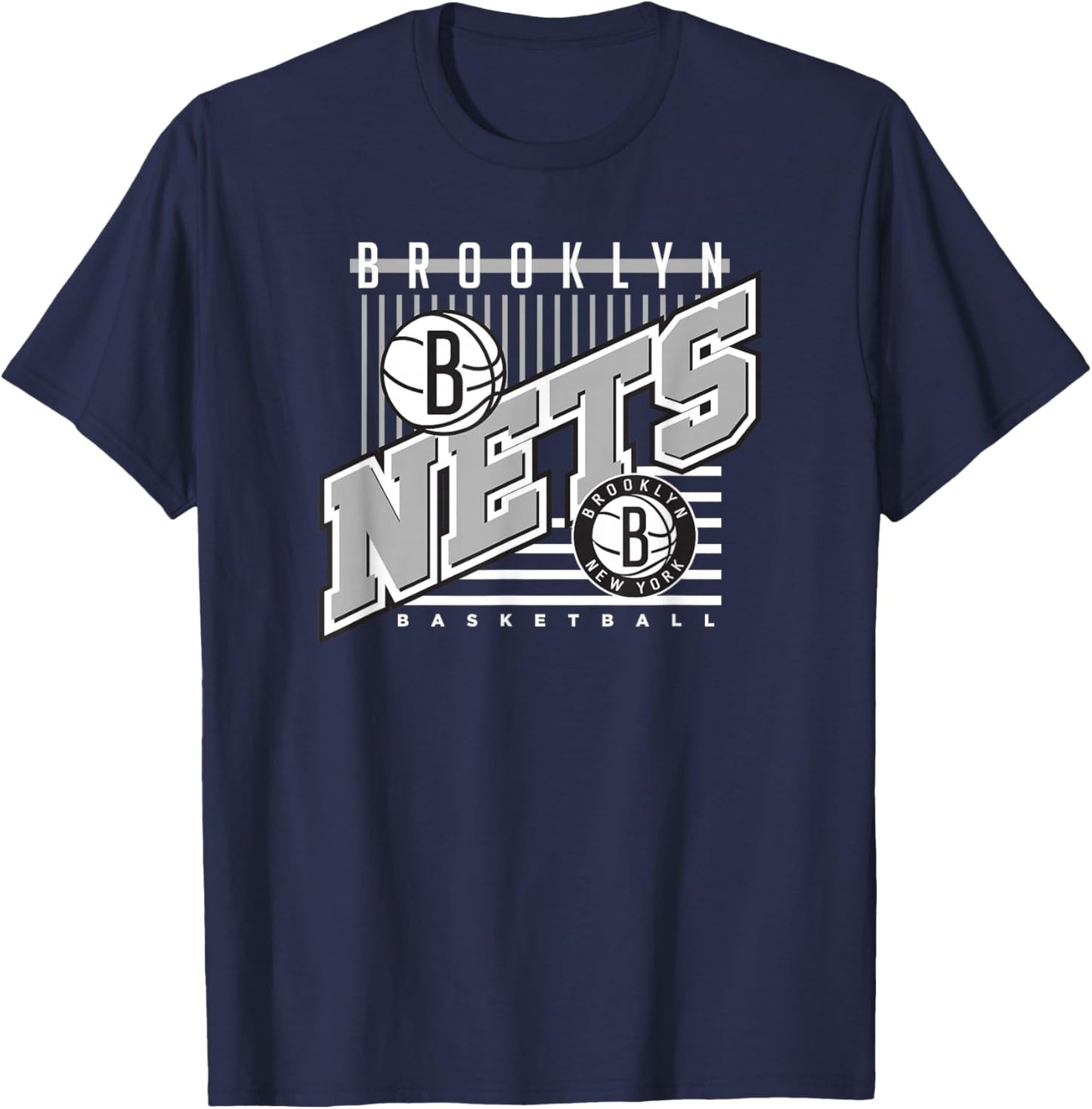 NBA Brooklyn Nets montent T-Shirt - T-Shirt | Navy